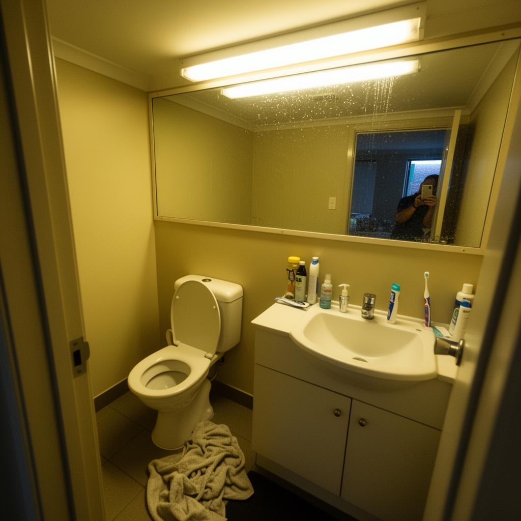 Bad example of a bathrooms listing photo